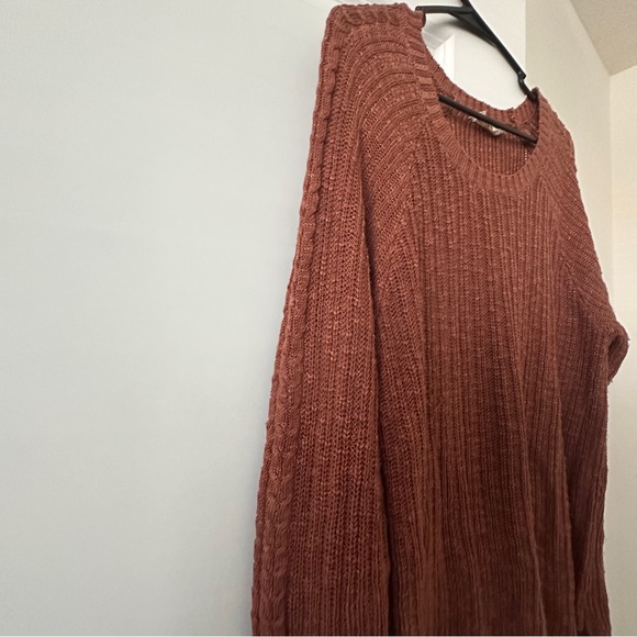 Rust Knit Sweater - Picture 2 of 2
